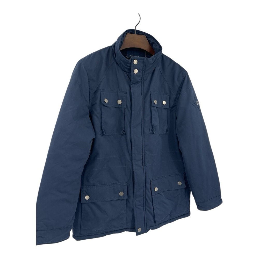 Tommy Hilfiger Men’s Performance Parka Insulated Navy Coat/Jacket New SZ L